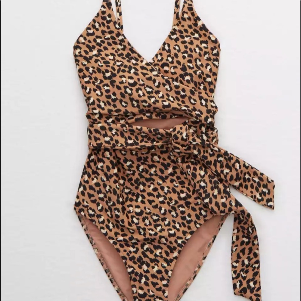 Aerie wrap one piece suit